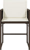 vidaXL - Tuinstoelen - 4 - st - met - kussens - poly - rattan - bruin