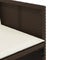 vidaXL - Tuinstoelen - 4 - st - met - kussens - poly - rattan - bruin