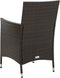 vidaXL - Tuinstoelen - 4 - st - met - kussens - poly - rattan - bruin