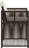 vidaXL - Tuinstoelen - 4 - st - met - kussens - poly - rattan - bruin