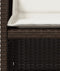 vidaXL - Tuinstoelen - 4 - st - met - kussens - poly - rattan - bruin