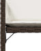 vidaXL - Tuinstoelen - 4 - st - met - kussens - poly - rattan - bruin