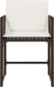 vidaXL - Tuinstoelen - 4 - st - met - kussens - poly - rattan - bruin