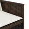 vidaXL - Tuinstoelen - 4 - st - met - kussens - poly - rattan - bruin