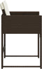 vidaXL - Tuinstoelen - 4 - st - met - kussens - poly - rattan - bruin