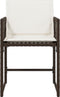 vidaXL - Tuinstoelen - 4 - st - met - kussens - poly - rattan - bruin