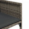 vidaXL - Tuinstoelen - 4 - st - met - kussens - poly - rattan - grijs