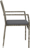 vidaXL - Tuinstoelen - 4 - st - met - kussens - poly - rattan - grijs