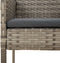vidaXL - Tuinstoelen - 4 - st - met - kussens - poly - rattan - grijs