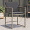 vidaXL - Tuinstoelen - 4 - st - met - kussens - poly - rattan - grijs