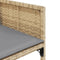 vidaXL - Tuinstoelen - 4 - st - met - kussens - poly - rattan - gemengd - beige