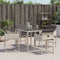 vidaXL - Tuinstoelen - 4 - st - met - kussens - poly - rattan - lichtgrijs