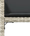 vidaXL - Tuinstoelen - 4 - st - met - kussens - poly - rattan - lichtgrijs