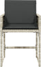 vidaXL - Tuinstoelen - 4 - st - met - kussens - poly - rattan - lichtgrijs