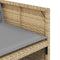 vidaXL - Tuinstoelen - 4 - st - met - kussens - poly - rattan - gemengd - beige