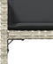 vidaXL - Tuinstoelen - 4 - st - met - kussens - poly - rattan - lichtgrijs