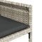 vidaXL - Tuinstoelen - 4 - st - met - kussens - poly - rattan - lichtgrijs