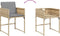 vidaXL - Tuinstoelen - 4 - st - met - kussens - poly - rattan - gemengd - beige