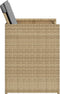 vidaXL - Tuinstoelen - 4 - st - met - kussens - poly - rattan - gemengd - beige
