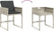 vidaXL - Tuinstoelen - 4 - st - met - kussens - poly - rattan - lichtgrijs