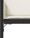 vidaXL - Tuinstoelen - 4 - st - met - kussens - poly - rattan - zwart