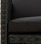 vidaXL - Tuinstoelen - 4 - st - met - kussens - poly - rattan - zwart