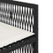 vidaXL - Tuinstoelen - 4 - st - met - kussens - poly - rattan - zwart