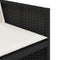 vidaXL - Tuinstoelen - 4 - st - met - kussens - poly - rattan - zwart