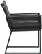vidaXL - Tuinstoelen - 4 - st - met - kussens - poly - rattan - zwart