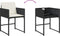 vidaXL - Tuinstoelen - 4 - st - met - kussens - poly - rattan - zwart