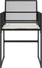 vidaXL - Tuinstoelen - 4 - st - met - kussens - poly - rattan - zwart