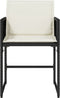 vidaXL - Tuinstoelen - 4 - st - met - kussens - poly - rattan - zwart