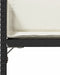 vidaXL - Tuinstoelen - 4 - st - met - kussens - poly - rattan - zwart