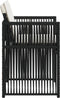 vidaXL - Tuinstoelen - 4 - st - met - kussens - poly - rattan - zwart