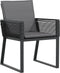 vidaXL - Tuinstoelen - 4 - st - met - kussens - poly - rattan - zwart