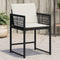 vidaXL - Tuinstoelen - 4 - st - met - kussens - poly - rattan - zwart