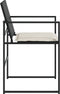 vidaXL - Tuinstoelen - 4 - st - met - kussens - poly - rattan - zwart