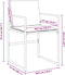 vidaXL - Tuinstoelen - 4 - st - met - kussens - staal - en - textileen - zwart