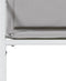 vidaXL - Tuinstoelen - 4 - st - met - kussens - staal - en - textileen - wit
