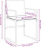 vidaXL - Tuinstoelen - 4 - st - met - kussens - staal - en - textileen - wit