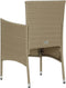 vidaXL - Tuinstoelen - 4 - st - poly - rattan - beige
