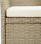 vidaXL - Tuinstoelen - 4 - st - poly - rattan - beige