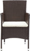 vidaXL - Tuinstoelen - 4 - st - poly - rattan - bruin