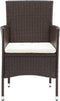 vidaXL - Tuinstoelen - 4 - st - poly - rattan - bruin