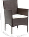 vidaXL - Tuinstoelen - 4 - st - poly - rattan - bruin