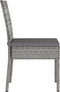 vidaXL - Tuinstoelen - 4 - st - poly - rattan - grijs
