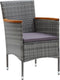 vidaXL - Tuinstoelen - 4 - st - poly - rattan - grijs