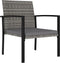 vidaXL - Tuinstoelen - 4 - st - poly - rattan - grijs