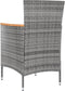 vidaXL - Tuinstoelen - 4 - st - poly - rattan - grijs
