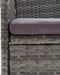 vidaXL - Tuinstoelen - 4 - st - poly - rattan - grijs
